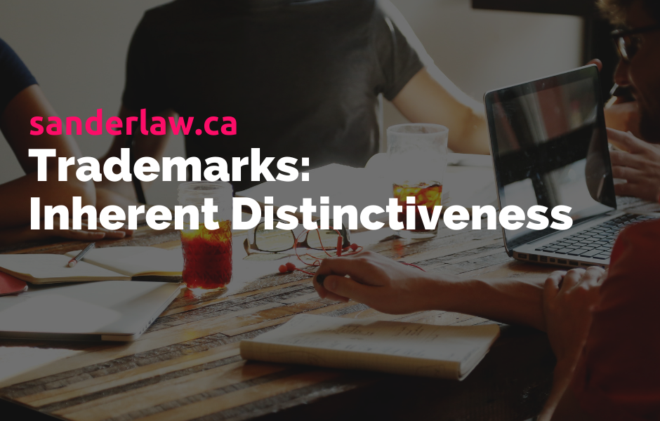Inherent Distinctivenessv2 Inherent Distinctivenessv2